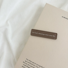 Christian magnet with the message “Let God’s blessings enter your life” displayed on a beige notebook, inspirational faith gift from The Commandment Co Singapore.