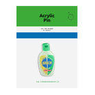 Armor of God acrylic pin inspired by Ephesians 6:11, faith-based Christian pin from Love Supermarket collection.