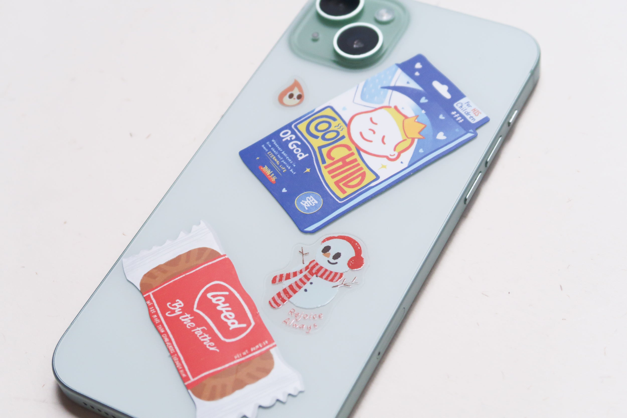 Love Supermarket Collection 7 Christian sticker designs for everyday surfaces.