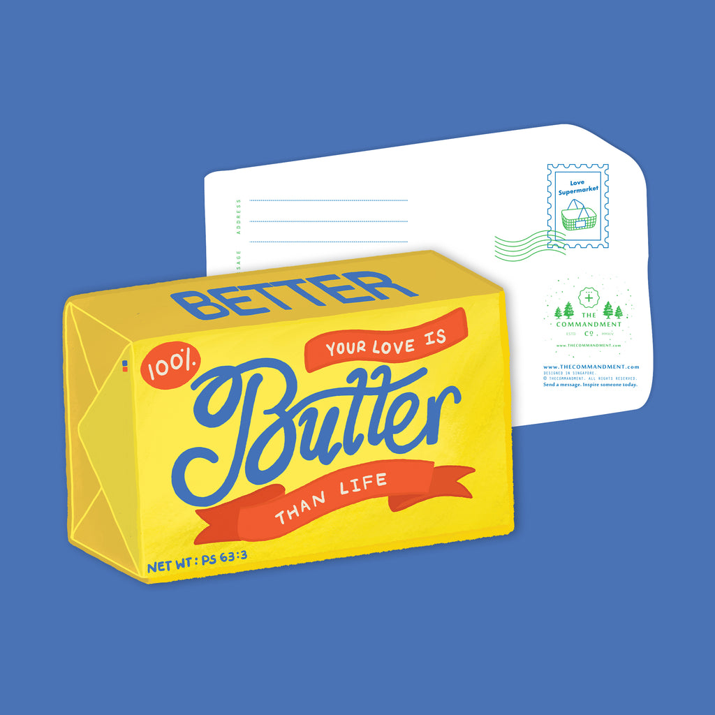 Butter than Life {LOVE SUPERMARKET Card}