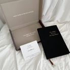 Cover of the Our Father, Our Love, Our Dependence Christian journal with gold foil design