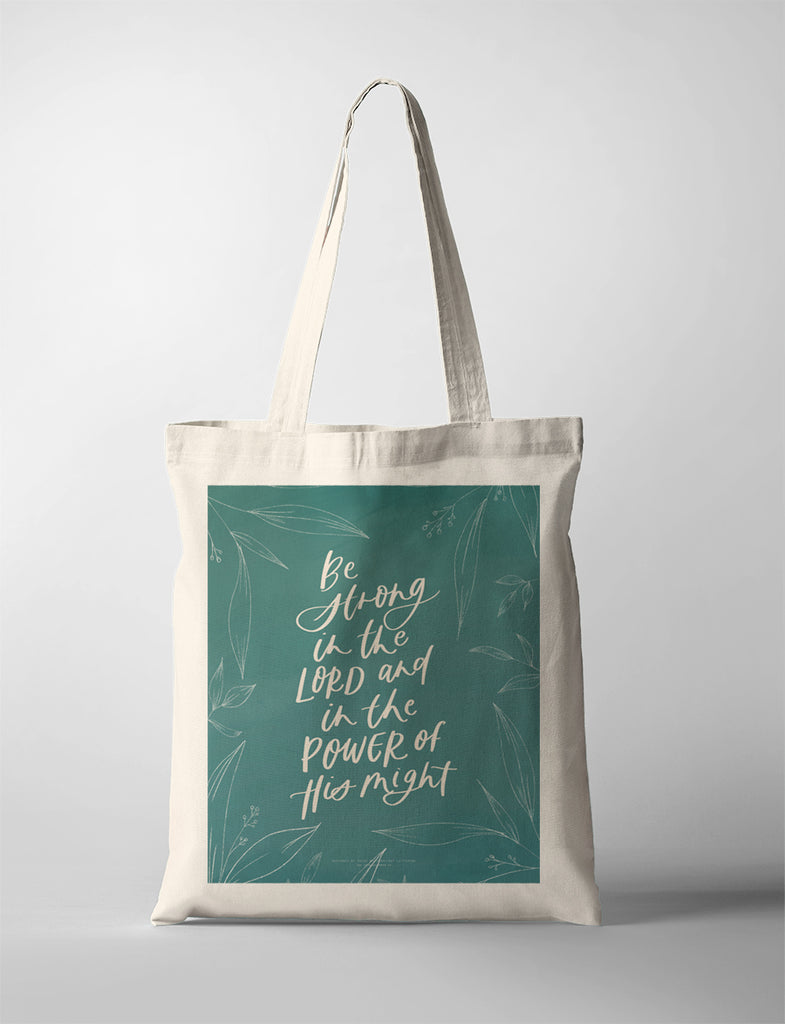 Power of His Might {Tote Bag}