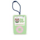 Pastel green retro mobile-phone style acrylic keychain displaying "Sheep of His Pasture" (Psalm 100:3) on the screen, attached to a blue ball-chain.