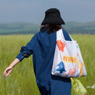 Revive reusable Christian shopping bag with illustrated faith design, alternate view.