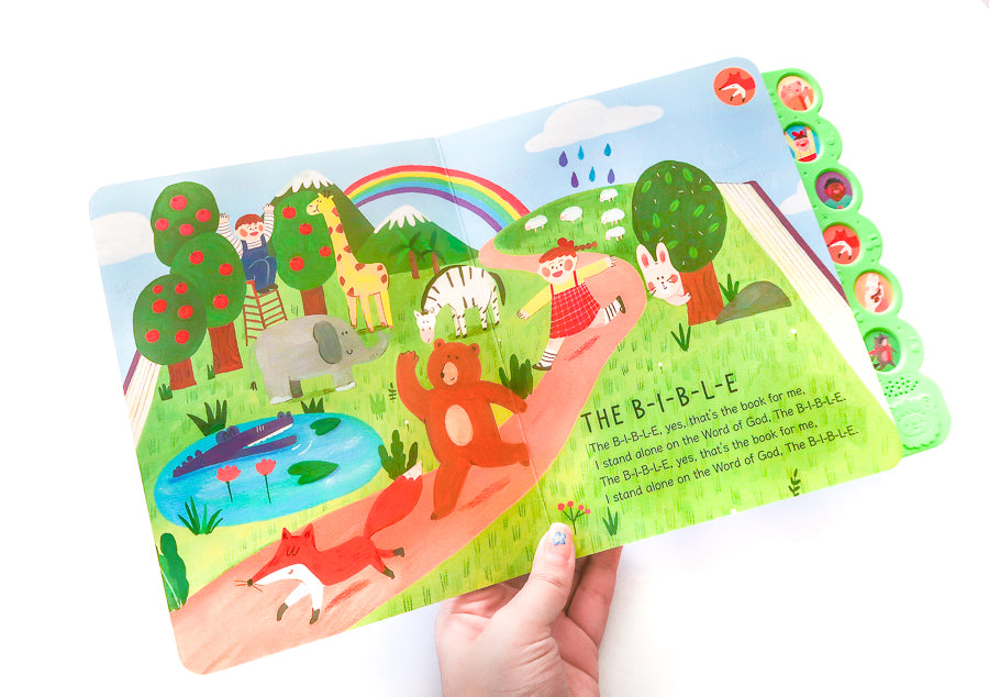 Sing Along with Jesus children's sound book product detail 7