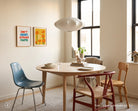 Soft Heart Strong Faith poster styled beside a floral Christian poster in a bright dining room