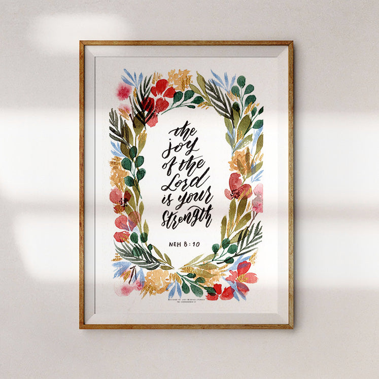 Joy of the Lord {Poster}