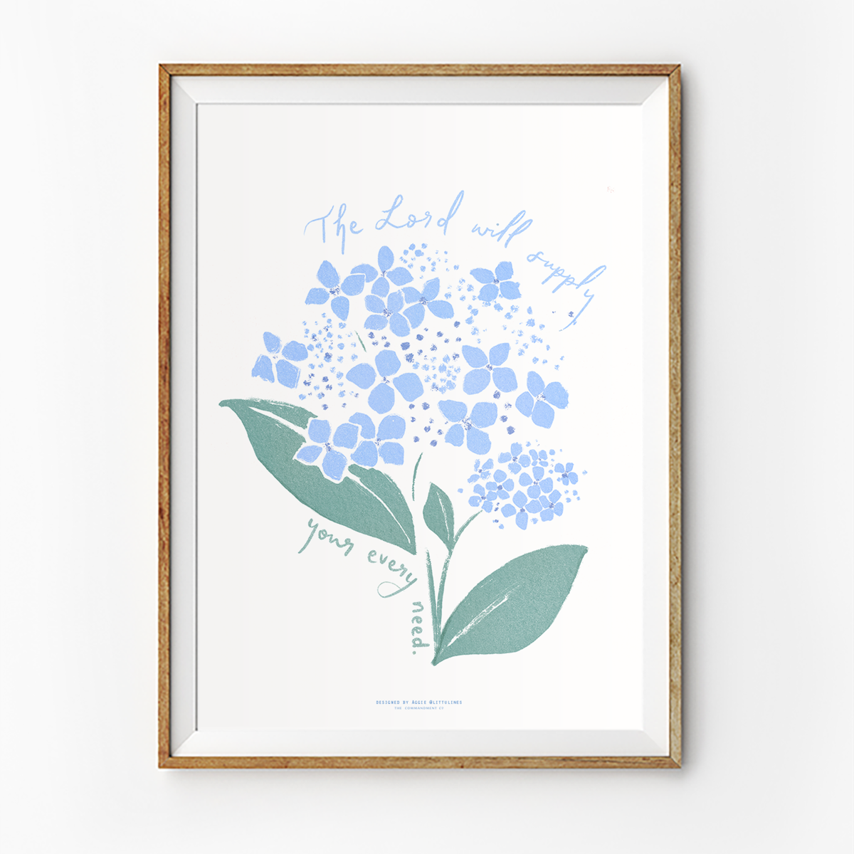 The Lord will Supply | Poster | Aggie x TCCo – The Commandment Co