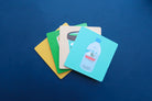 Colourful Love Supermarket Christian coaster designs.