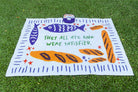 They All Ate and Were Satisfied poly-cotton picnic mat