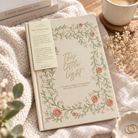 This Little Light prayer journal for mothers in a warm devotional setting