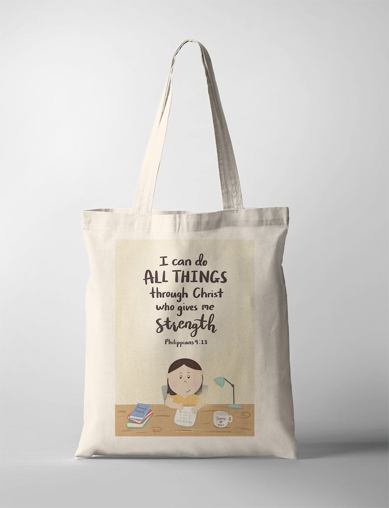 I Can Do All Thing - Study {Tote Bag}