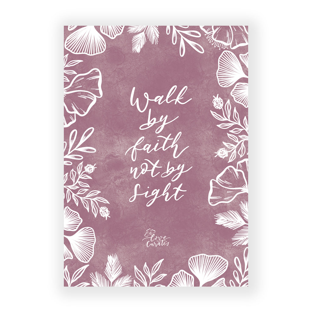 Walk By Faith {Card}