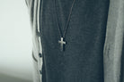 Gunmetal Cross Necklace - Accessories by The Commandment Co, The Commandment Co