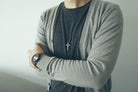 Gunmetal Cross Necklace - Accessories by The Commandment Co, The Commandment Co