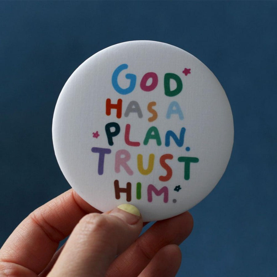 Trust Him {GND Mirror} - Mirror by Goodnewsdrawing, The Commandment Co , Singapore Christian gifts shop