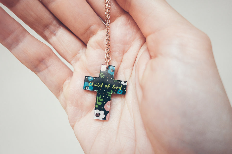 Child of God {Cross Necklace} - Accessories by The Commandment Co, The Commandment Co , Singapore Christian gifts shop