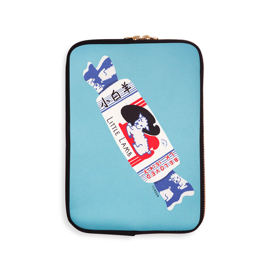 Little Lamb Sweet | Laptop Sleeve {LOVE SUPERMARKET} - Laptop Sleeve by The Commandment Co, The Commandment Co , Singapore Christian gifts shop