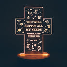 You Will Supply All Our Needs {Night Light} - Night Light by The Commandment, The Commandment Co , Singapore Christian gifts shop