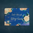Eat or Drink For The Glory of God {Cutting Board} - cutting board by The Commandment Co, The Commandment Co