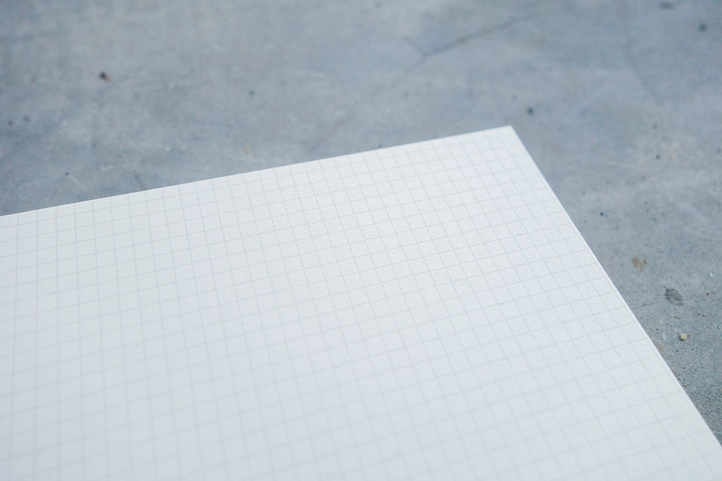 grid pages of notebook