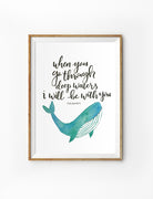 I Will Be With You {Poster} - Posters by P.Paints, The Commandment Co , Singapore Christian gifts shop