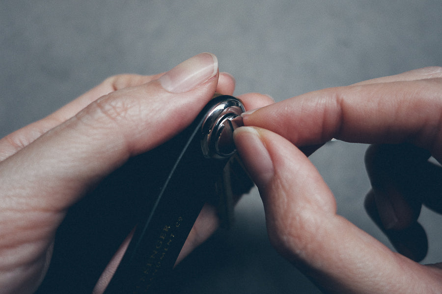 Leather Key Organizer - Keychain by The Messenger by TCCO, The Commandment Co , Singapore Christian gifts shop