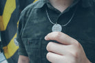 Gunmetal Round Necklace - Accessories by The Commandment Co, The Commandment Co , Singapore Christian gifts shop