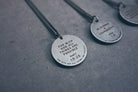 Gunmetal Round Necklace - Accessories by The Commandment Co, The Commandment Co , Singapore Christian gifts shop