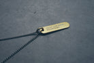 Brass Bar Necklace - Accessories by The Commandment Co, The Commandment Co , Singapore Christian gifts shop