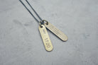 Brass Bar Necklace - Accessories by The Commandment Co, The Commandment Co , Singapore Christian gifts shop