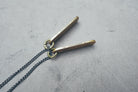 Brass Bar Necklace - Accessories by The Commandment Co, The Commandment Co , Singapore Christian gifts shop