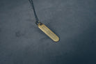 Brass Bar Necklace - Accessories by The Commandment Co, The Commandment Co , Singapore Christian gifts shop