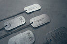 Gunmetal Dog Tag Necklace - Accessories by The Commandment Co, The Commandment Co , Singapore Christian gifts shop