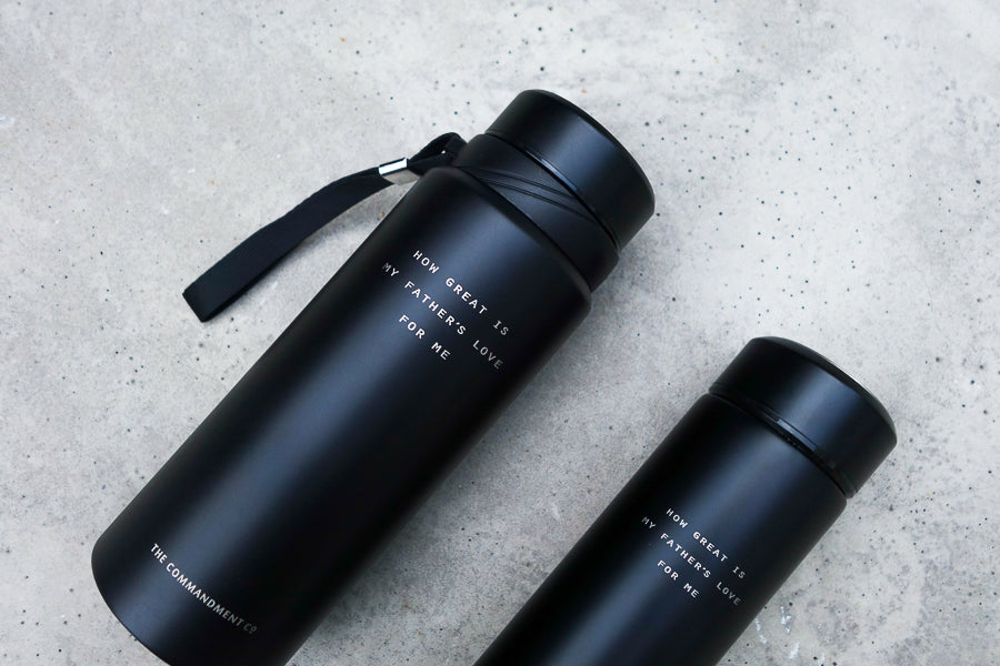 Great Father's day gift ideas. Features Bible verse: How great is my father's love for me.