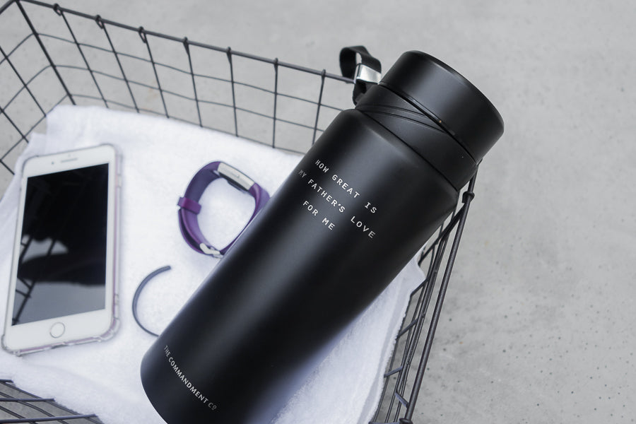 Vacuum flask can be handy companion when exercising