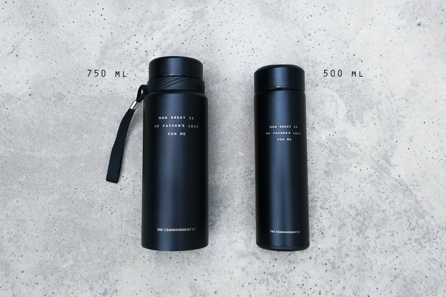 Available in two sizes, 750 ml or 500ml