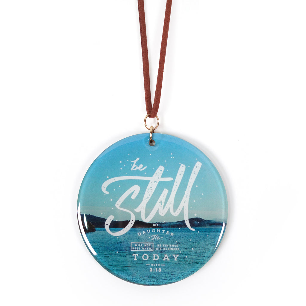 Be Still My Daughter {Keychain & Car Charm} - Keychain by The Commandment, The Commandment Co