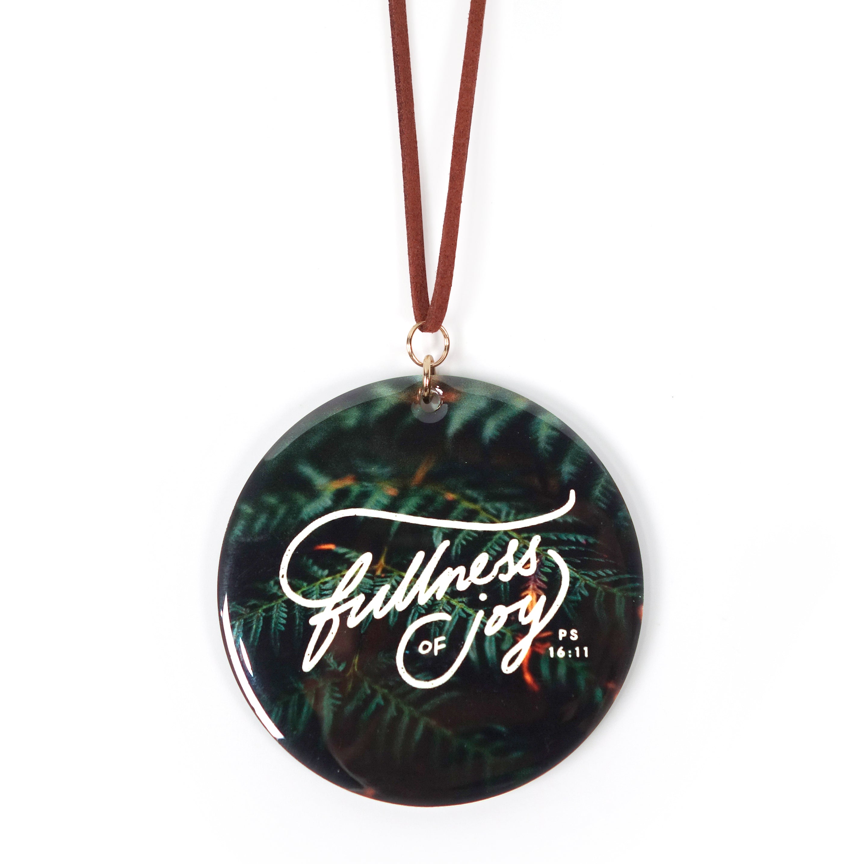 Fullness Of Joy {Keychain & Car Charm} - Keychain by The Commandment, The Commandment Co , Singapore Christian gifts shop