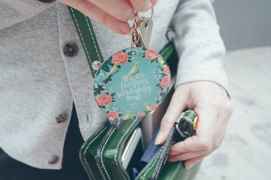 Perfect Love {Keychain & Car Charm} - Keychain by The Commandment, The Commandment Co , Singapore Christian gifts shop