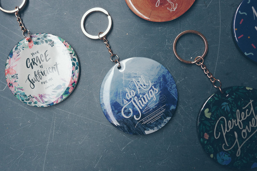 Perfect Love {Keychain & Car Charm} - Keychain by The Commandment, The Commandment Co , Singapore Christian gifts shop