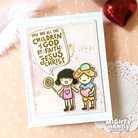 Children of God {Stamp} - Stamps by Mighty Hands, The Commandment Co