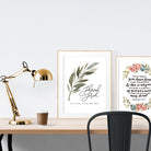 Jehovah Jireh {Poster} - Posters by Hannah Letters, The Commandment Co , Singapore Christian gifts shop