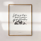 christian bible verse wall art poster design by hannah.letters