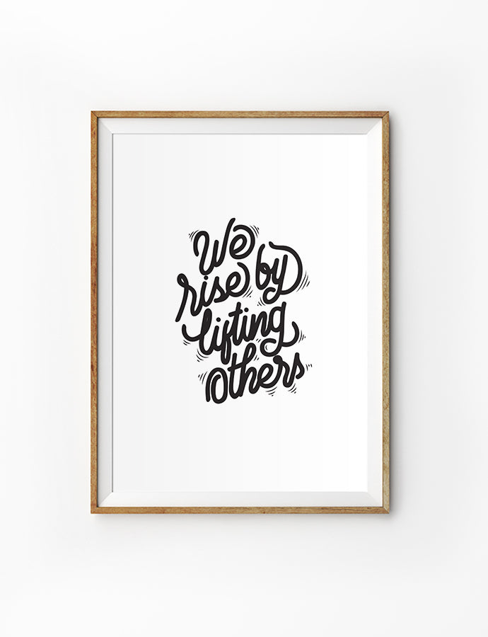 We Rise | Poster | The Commandment Co – The Commandment Co