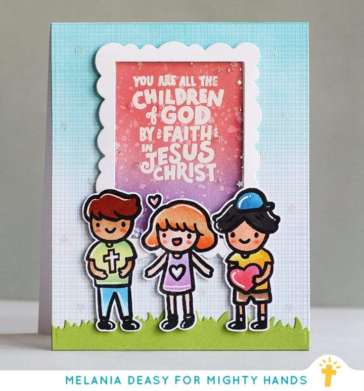 Children of God {Stamp} - Stamps by Mighty Hands, The Commandment Co