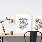 Dwell In The House Of The Lord {Poster} - Posters by Salt Stains Shop, The Commandment Co