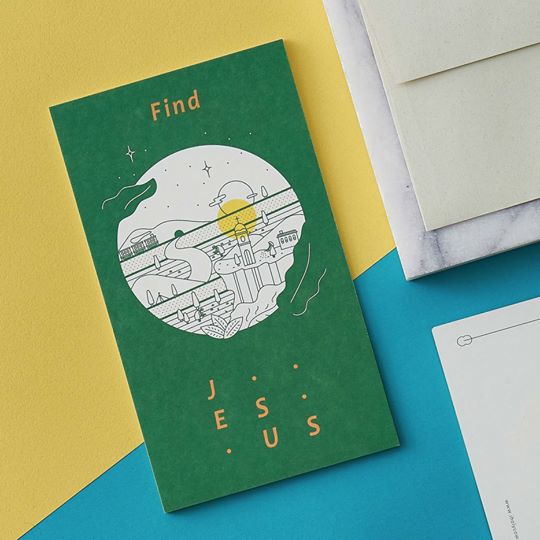Find Jesus 與天父同行 {Card} - Cards by Sunngift (森日禮), The Commandment Co , Singapore Christian gifts shop
