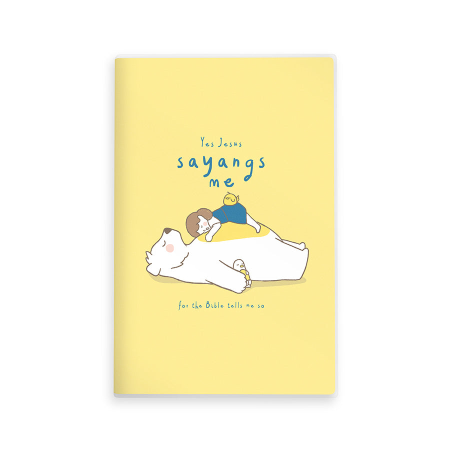 Yes Jesus Sayangs Me {A5 Notebook} - Notebooks by The Commandment, The Commandment Co , Singapore Christian gifts shop