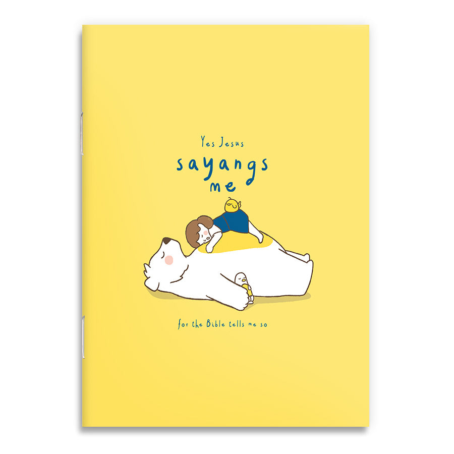 Yes Jesus Sayangs Me {A6 Notebook} - Notebooks by The Commandment Co, The Commandment Co , Singapore Christian gifts shop